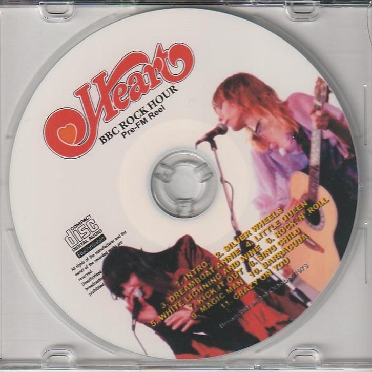 CD - HEART - Live BBC Rock Hour 1978, Cd's en Dvd's, Cd's | Rock, Nieuw in verpakking, Poprock, Verzenden