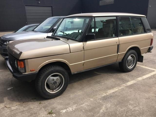 Range Rover Classic '92 2-door Diesel, Auto's, Land Rover, Particulier, Bluetooth, Elektrische ramen, Lichtmetalen velgen, Radio