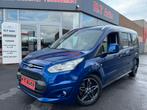 Ford Tourneo Connect 1.5 TDCI/AUTOMAAT/ 7 zitplaatsen/pandak, Auto's, Ford, 4 cilinders, Blauw, 7 zetels, Bedrijf