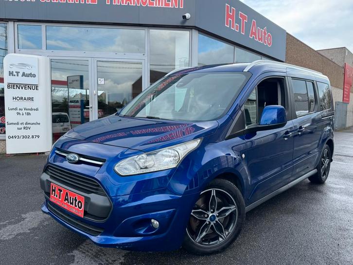 Ford Tourneo Connect 1.5 TDCI/AUTOMAAT/ 7 zitplaatsen/pandak, Auto's, Ford, Bedrijf, Te koop, Tourneo Connect, 360° camera, ABS