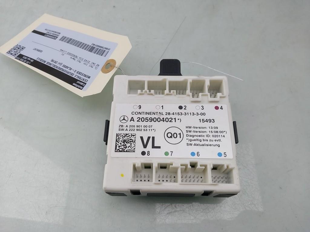 ORDINATEUR VEROUILLAGE CENTRALISE Mercedes-Benz C (C205), Utilisé, Mercedes-Benz