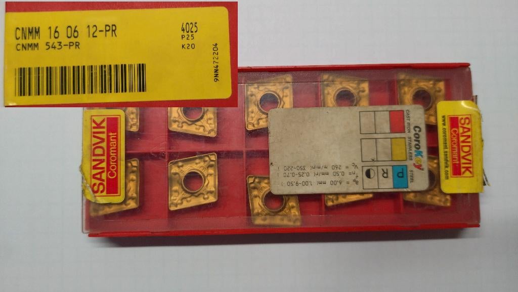 Snijplaten wisselplaten draaibank, Doe-het-zelf en Bouw, Draaibanken, Ophalen of Verzenden, Nieuw, Metaaldraaibank