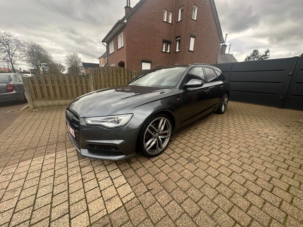 Audi a6, Auto's, Audi, Particulier, A6, Diesel, Berline, 5 deurs, Zwart, Leder en Stof, Vierwielaandrijving, Ophalen