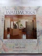 BOEK WALLWORKS, Ophalen of Verzenden, Gelezen, Interieur en Design