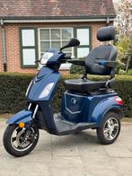 Scootmobiel 25km/u Scooter 3wiel Met uitneembare accus, Ophalen of Verzenden, Inklapbaar, Zo goed als nieuw, Elektrische rolstoel
