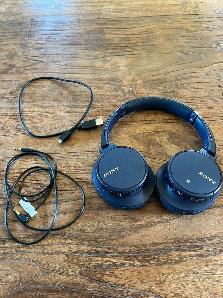 Casque Sony WH-CH700N bleu, Bluetooth, Enlèvement ou Envoi, Circum-aural, Comme neuf