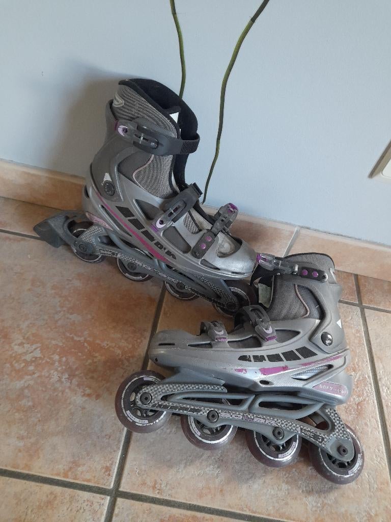 Roller, Rollers 4 roues en ligne, Femmes, Réglable, Enlèvement