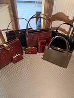 Krokodillen Handtassen. 6 Stuks Als Nieuw, Handtassen en Accessoires, Ophalen, Zo goed als nieuw