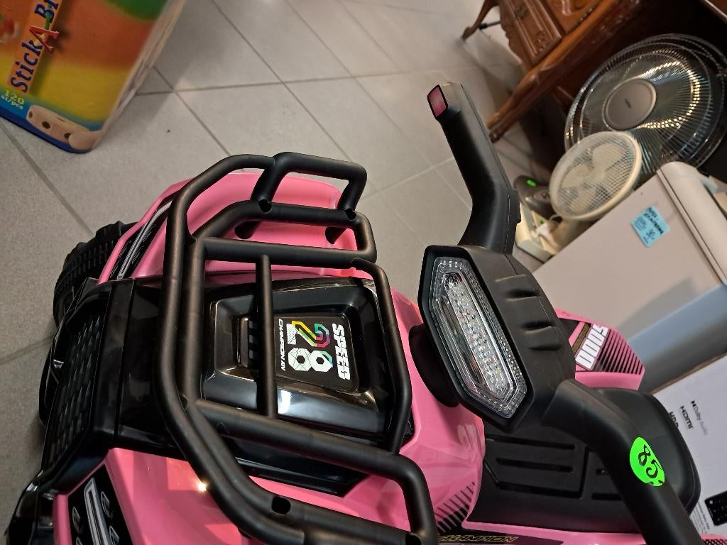 quad voor kindjes, Ophalen