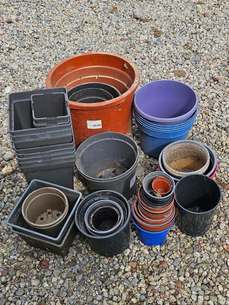 Bloempotten GRATIS, Ophalen