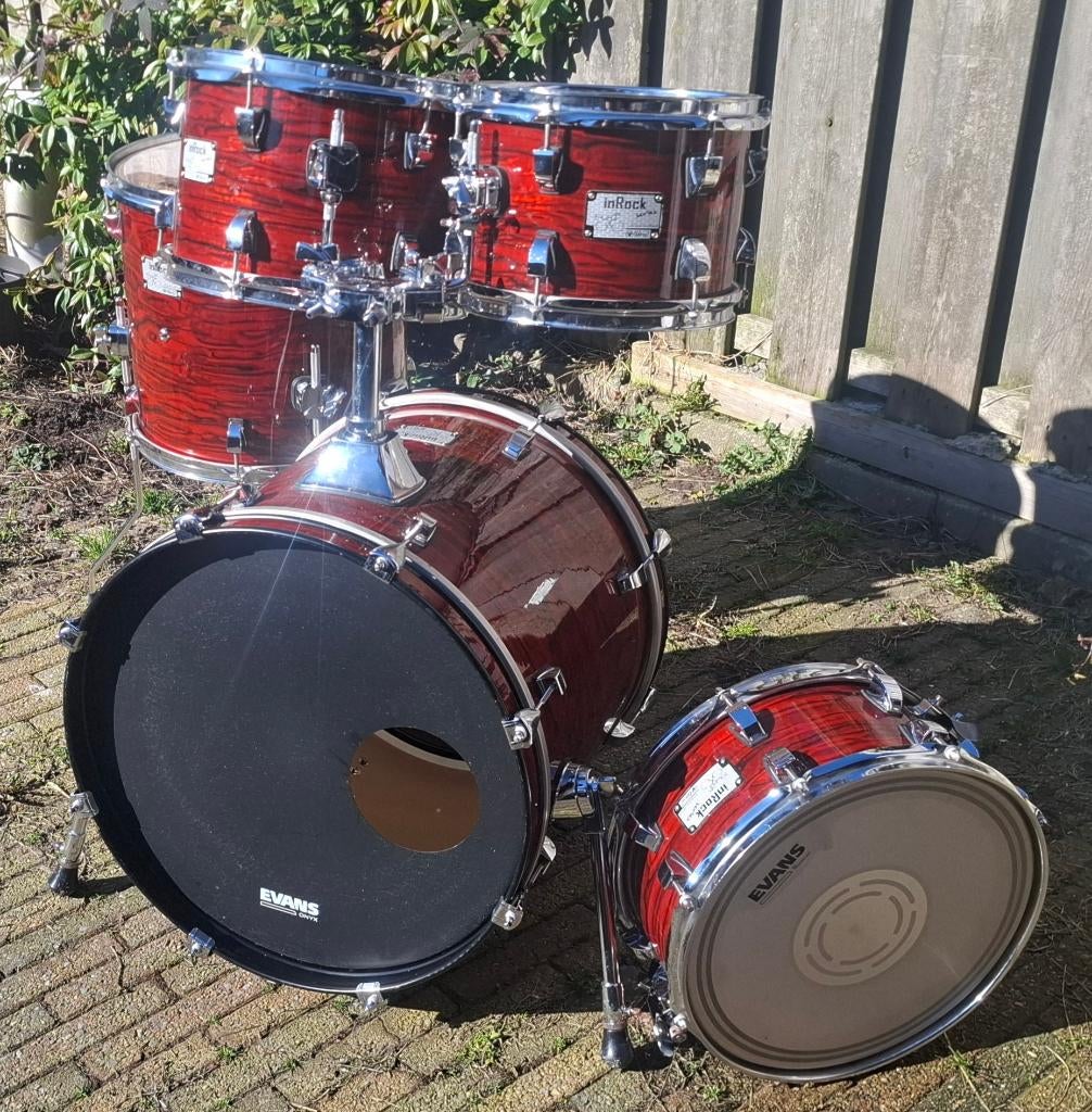Odery Drumset Topstaat, Muziek en Instrumenten, Drumstellen en Slagwerk, Ophalen, Gebruikt, Overige merken