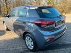 Hyundai i20 1.2i / 150.518 km / benzine, Autos, Argent ou Gris, Euro 6, Entreprise, Noir