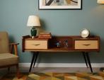Mooi vintage lowboard platenkast plantenkast, Ophalen