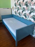 Leen Bakker bed Thomas + extra lattenbodem + matras, 90 cm, Une personne, Enlèvement, Utilisé