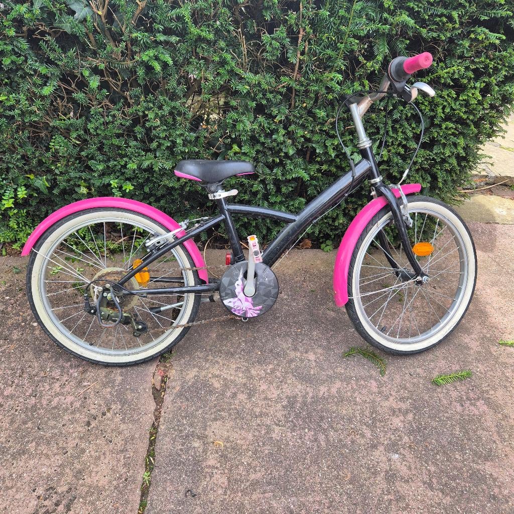 Vélo fille 20p, Vélos & Vélomoteurs, BTwin Décathlon, 20 pouces, Enlèvement, Utilisé