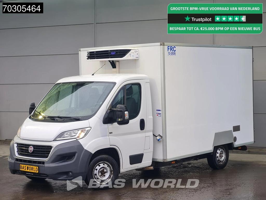 Fiat Ducato 150pk Koelwagen Zijdeur Carrier Xarios 350 230v-, Auto's, Bestelwagens en Lichte vracht, Bedrijf, Te koop, Airconditioning