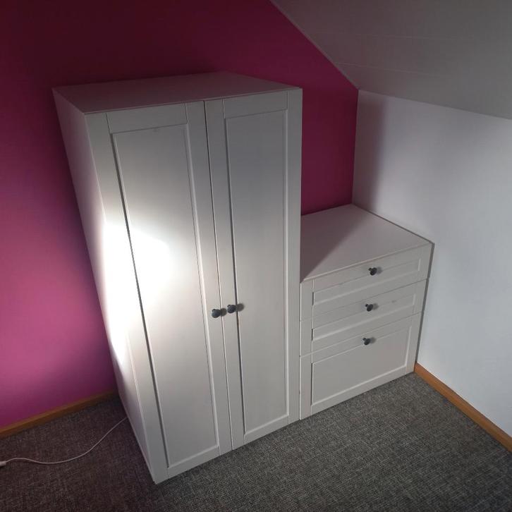 Amoire et commode enfant, Kinderen en Baby's, Kinderkamer | Complete kinderkamers, Zo goed als nieuw, Jongetje of Meisje, Ophalen