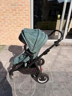 Poussette Thule Sleek + lit de voyage - vert colvert, Enlèvement, Comme neuf, Protection de pluie