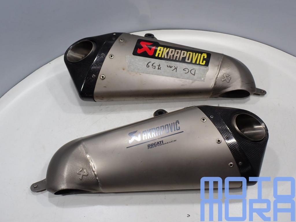 Akrapovic Corse dempers voor de Ducati Panigale 1199 RS 2012, Gebruikt, -, -, Ophalen of Verzenden