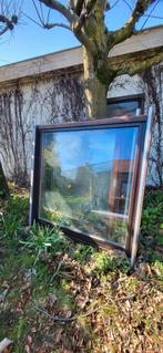 3 houten ramen/vensters, Doe-het-zelf en Bouw, Raamkozijnen en Schuifdeuren, Ophalen