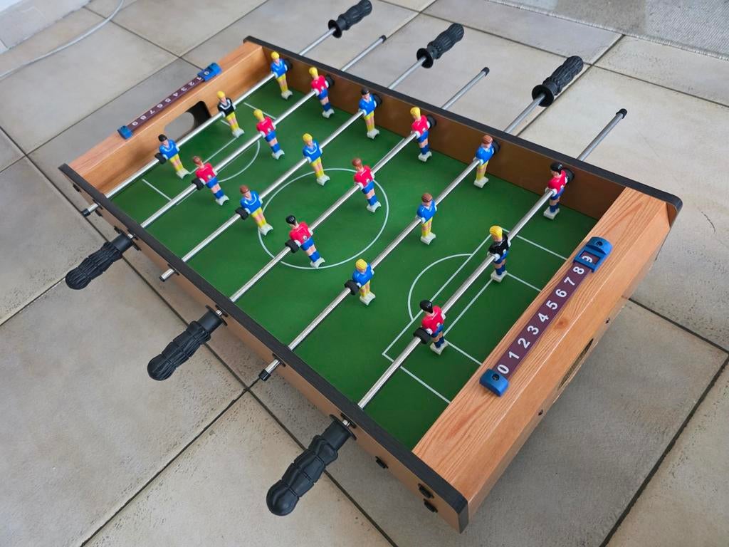 Baby-foot comme neuve, Ophalen