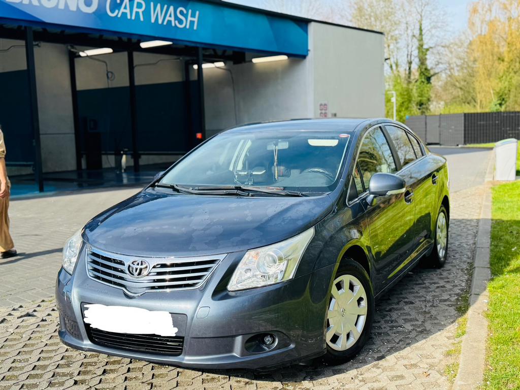 Toyota Avensis 1.6 Benzine 2010 - 102.635 km - Met keuring, Auto's, Toyota, Avensis, Blauw, Bedrijf, 5 zetels