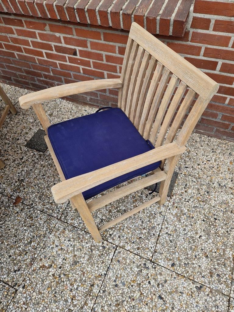 Set de jardin en teck de la marque Tribu, Jardin & Terrasse, Chaises de jardin, Enlèvement, Bois
