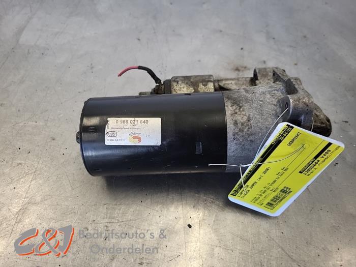 Démarreur d'un Citroen Jumper, -, 3 mois de garantie, Utilisé, -