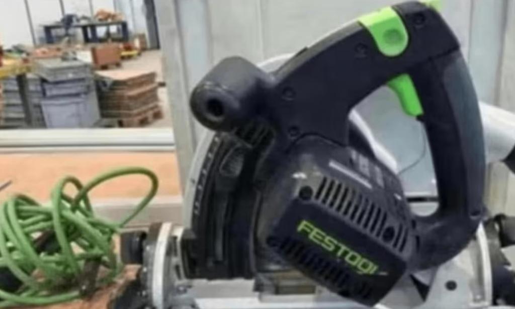 Festool TS 75 EBQ invalzaag, Doe-het-zelf en Bouw, Gereedschap | Zaagmachines, Ophalen, Gebruikt, Invalzaag