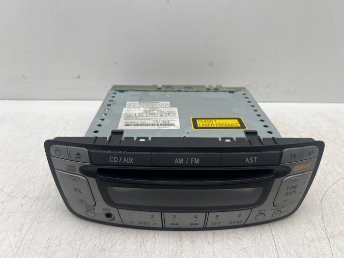 Radio/Lecteur CD d'un Citroen C1, Autos : Pièces & Accessoires, Électronique & Câbles, Citroën, Utilisé, 3 mois de garantie, Enlèvement ou Envoi