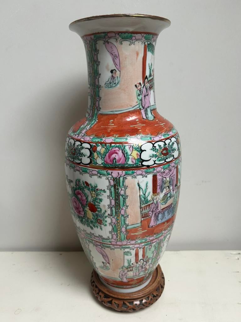 Chinese vaas, Ophalen