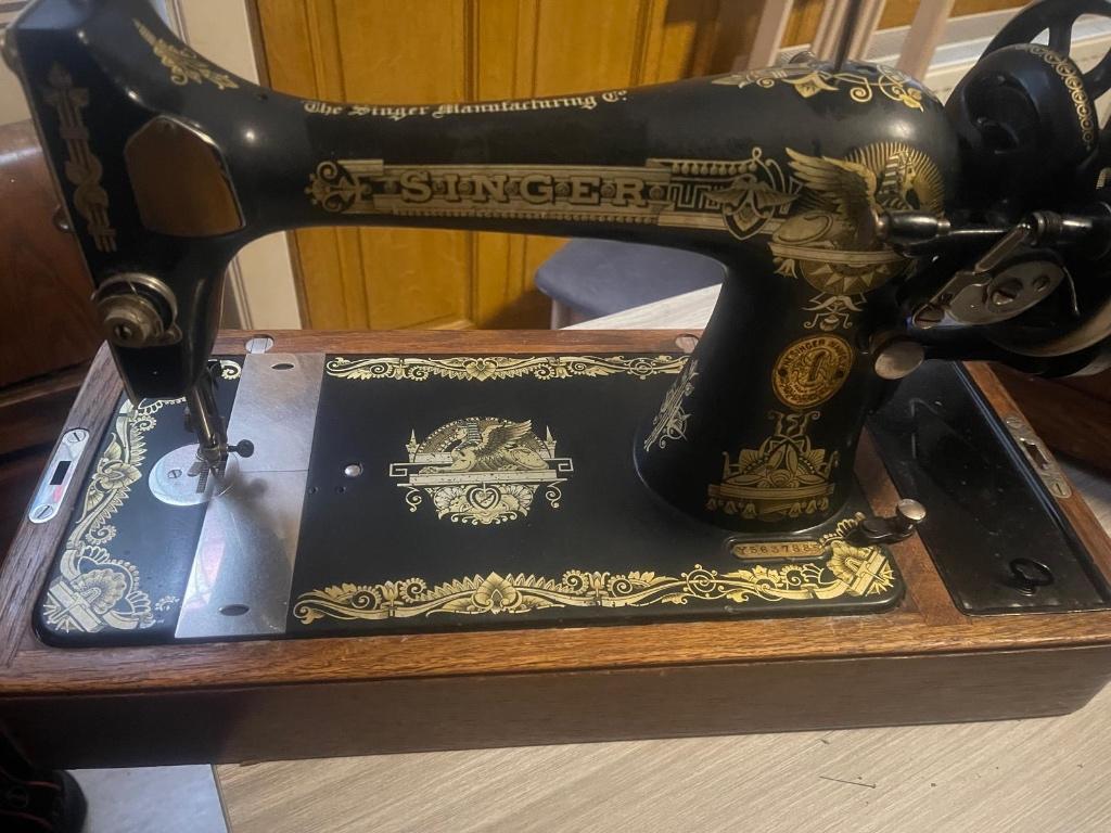 Singer Antiek naaimachine zeer Goede Staat, Antiek en Kunst, Antiek | Naaimachines, Ophalen