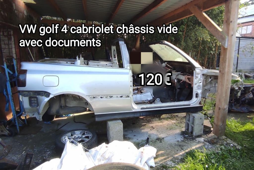 VW golf 4 cabriolet pièces détachées voir les photos