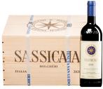 Caisse fermée sassicaia 2020, Collections, Neuf, Enlèvement ou Envoi, Pleine, Vin rouge