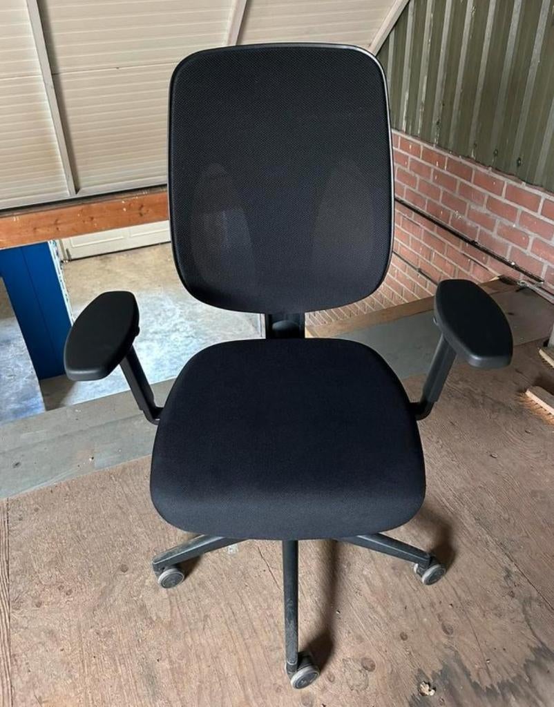 Ergonomische bureaustoel Giroflex 353, Ophalen, Gaming bureaustoel, Zwart, Zo goed als nieuw