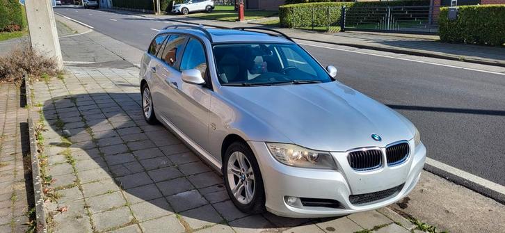 Bmw E91 318d 2010, Auto's, BMW, Particulier, Lederen bekleding, Leder, Ophalen