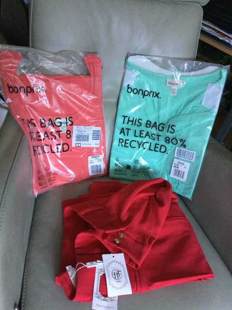 NIEUW: „HF” PARIJSE BROEK, TXL-TANKTOP” GOEDE PRIJS T 44/46, Kleding | Dames, Overige typen, Overige kleuren, Nieuw, Ophalen of Verzenden