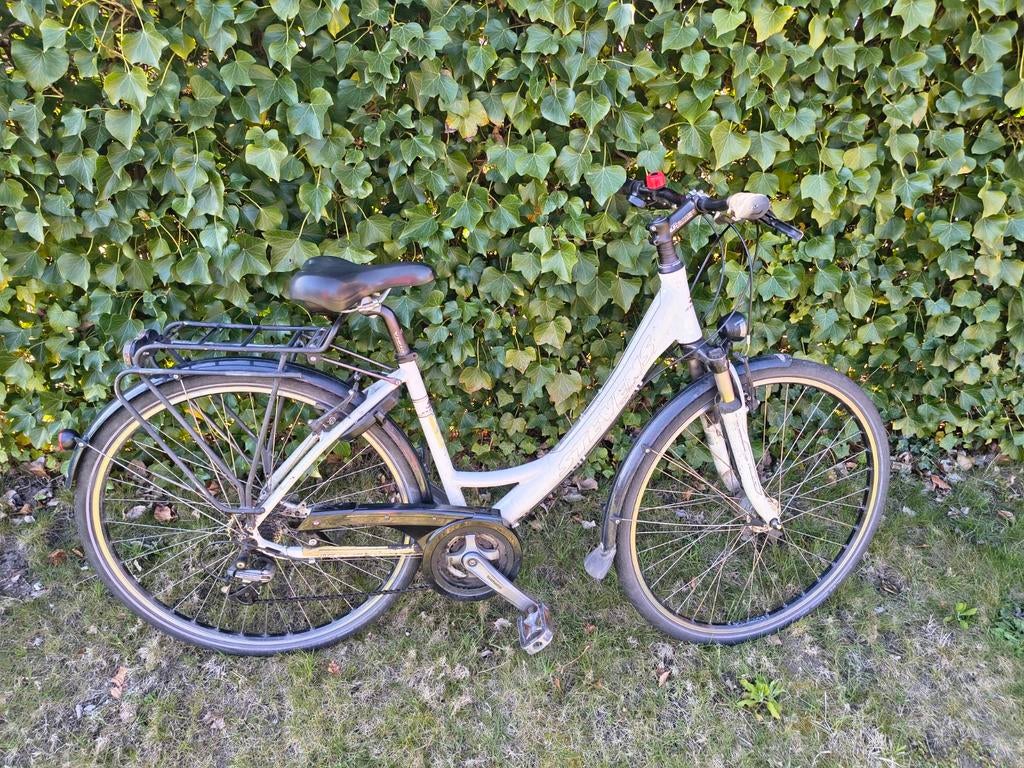 Damesfiets Stevens jazz, Ophalen