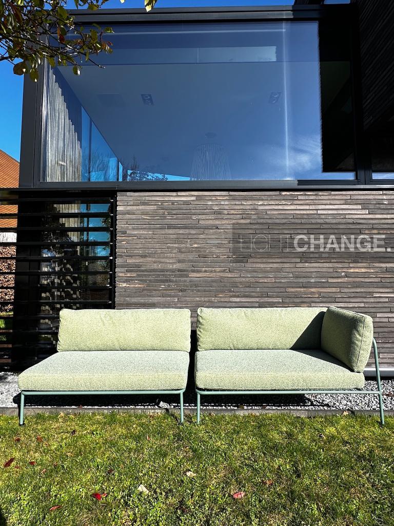 Pedrali Nolita loungebanken NIEUW -50% Tribeca tuinstoelen, Neuf, Banque, Aluminium, Enlèvement