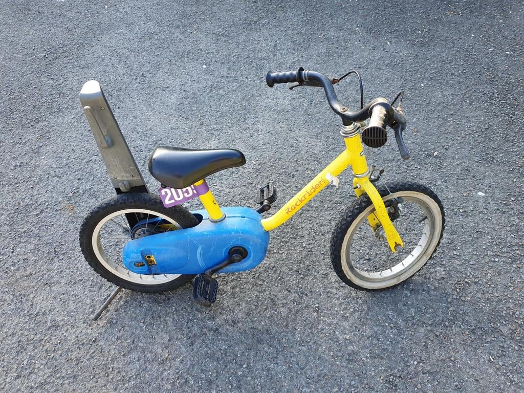 Plusieurs Velos enfant 14', fille 16' decathlon 10 eur/pce, B-Twin Decathlon, Frein sur jante, 16 à 20 pouces, Enlèvement