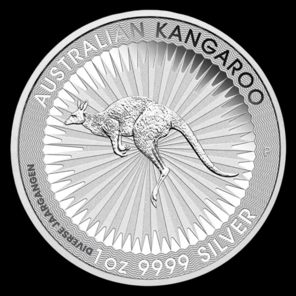 Zilver 1 oz kangaroo, Ophalen of Verzenden, Zilver