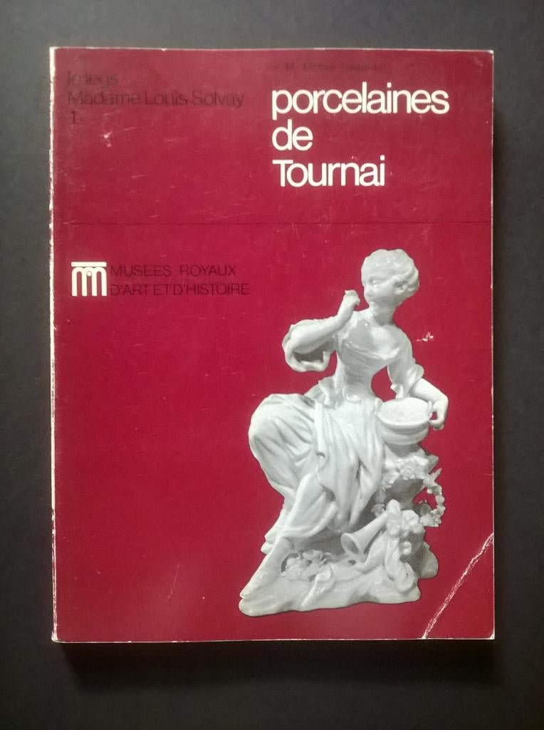 Porcelaines de Tournai. legs Mme Solvay. Mariën-Dugardin, Antiquités & Art, Enlèvement ou Envoi