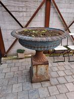 Gietijzer bloempot, Enlèvement, Utilisé