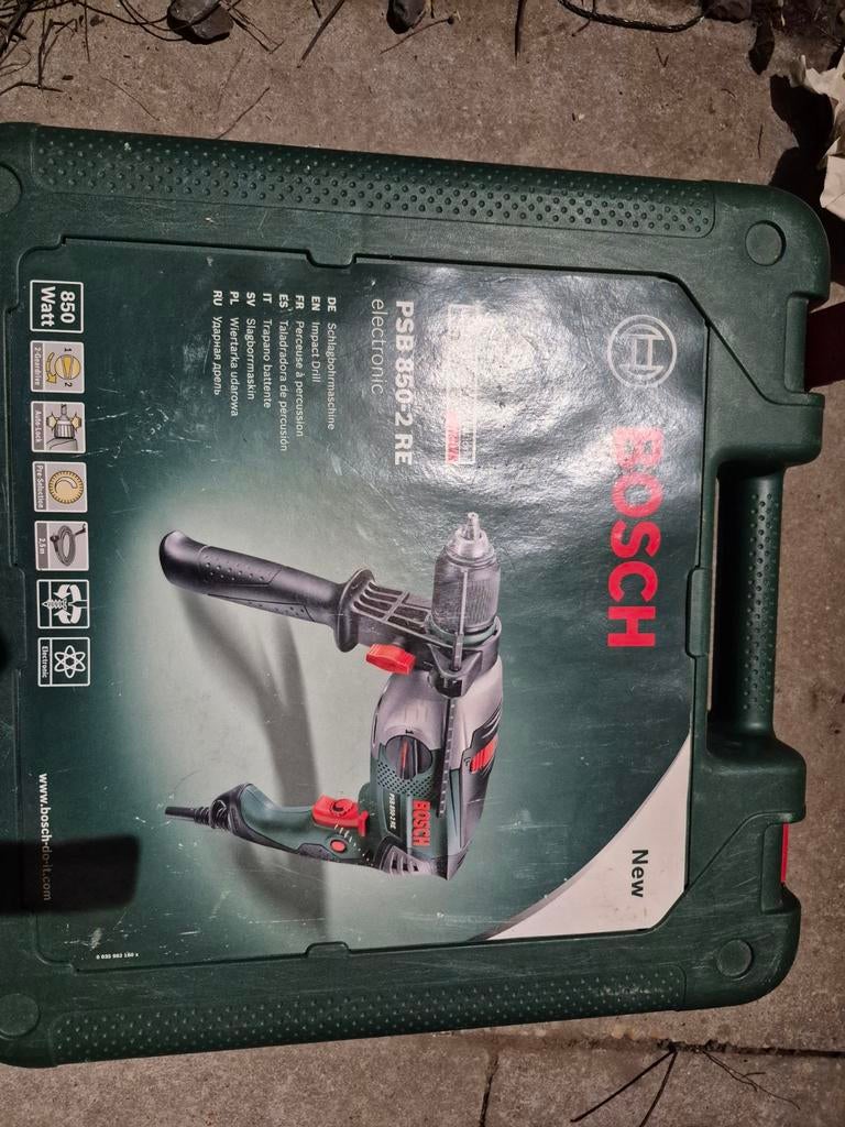 Bosch klopboor met kist compleet, Doe-het-zelf en Bouw, Ophalen