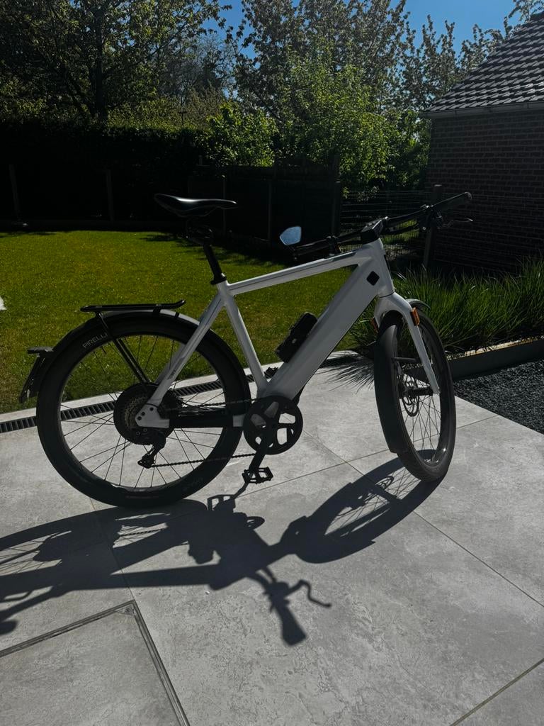 Stromer ST3 XL Wit, Vélos & Vélomoteurs, Vélos électriques, Comme neuf, Stromer, Enlèvement