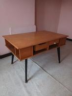 Vintage tafel en keukenkast, Ophalen, Gebruikt