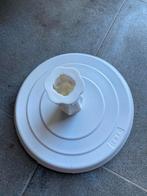 Parasolvoet wit, Tuin en Terras, Ophalen, Zo goed als nieuw, Parasolvoet