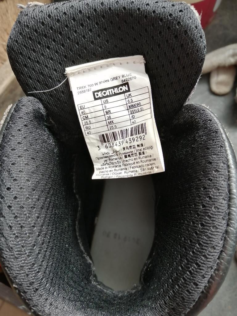 wandel,bergschoenen, Taille 38/40 (M), Gris, Comme neuf, Enlèvement