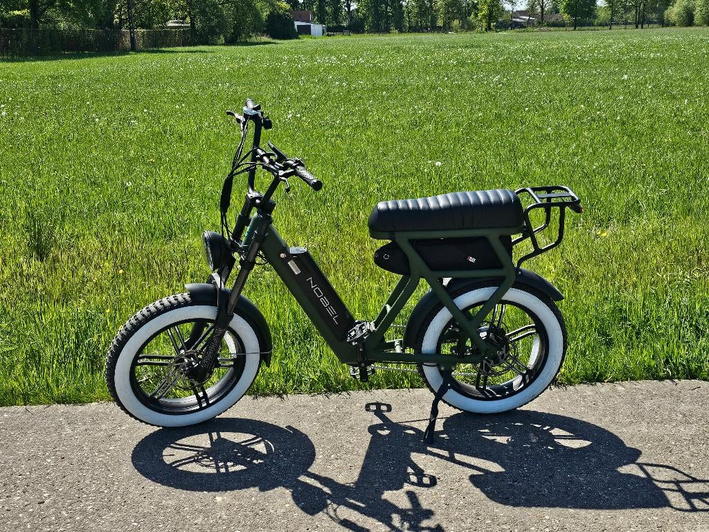 Fatbike nobel gts, Fietsen en Brommers, Elektrische fietsen, Zo goed als nieuw, 47 tot 51 cm, 30 tot 50 km per accu, Ophalen