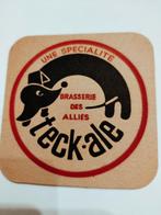 Bierviltje Brasserie des Allies (teck-ale), Enlèvement ou Envoi, Comme neuf, Sous-bock, Autres marques